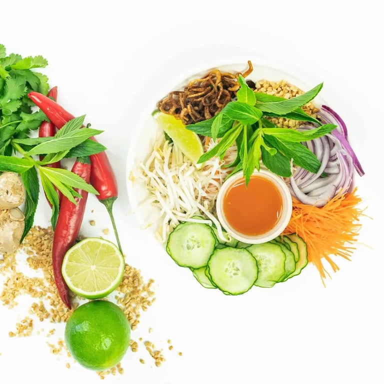 Vietnamese noodle - Individual meal-in-one — Salt Wind Catering