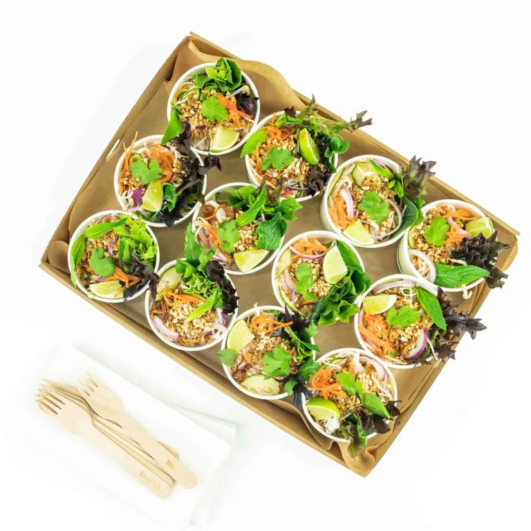 Vietnamese noodle - Mini Bowls — Salt Wind Catering