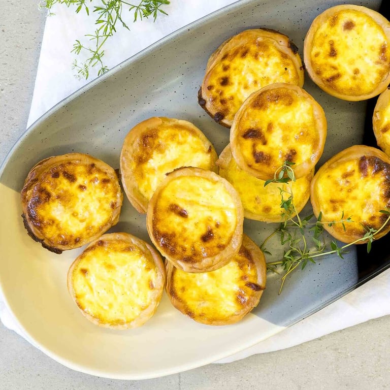 Bacon, Mozzarella & Egg Tarts — Salt Wind Catering