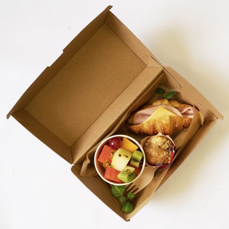 Light Breakfast Box — Salt Wind Catering