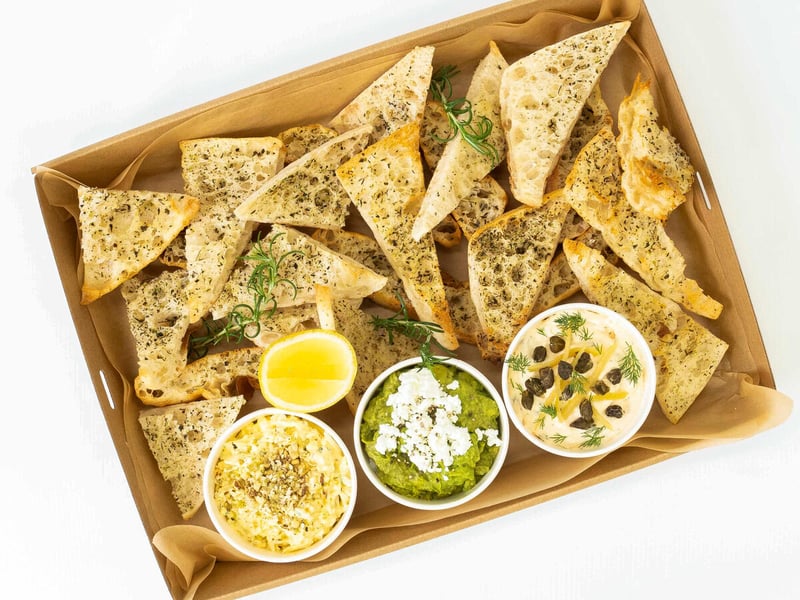 Bruschetta Box — Salt Wind Catering