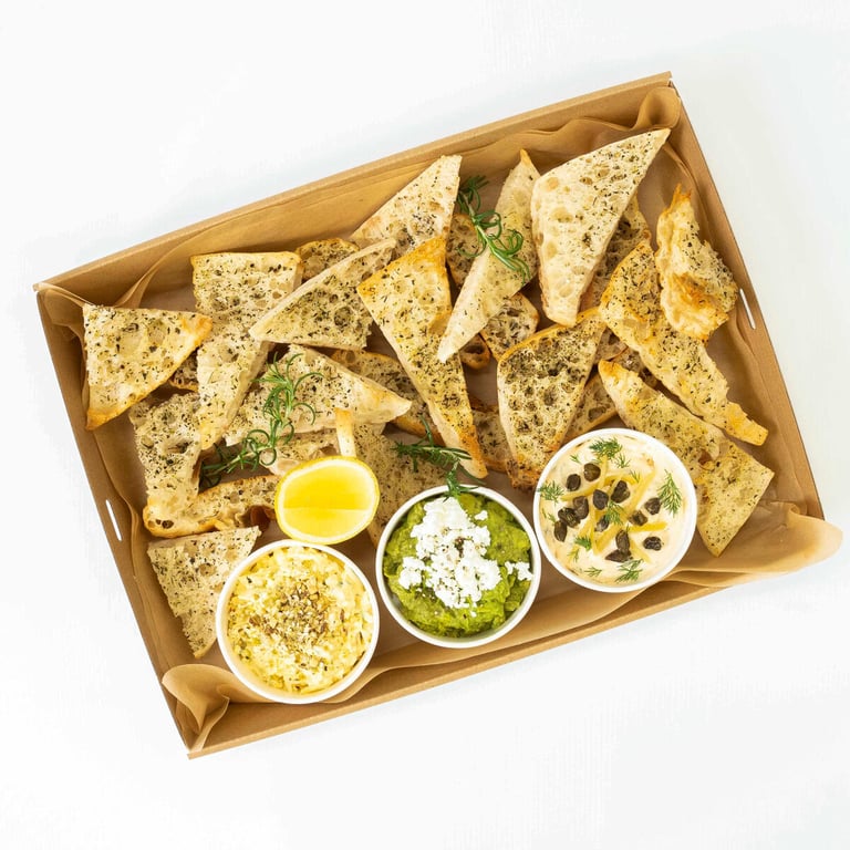 Bruschetta Box — Salt Wind Catering