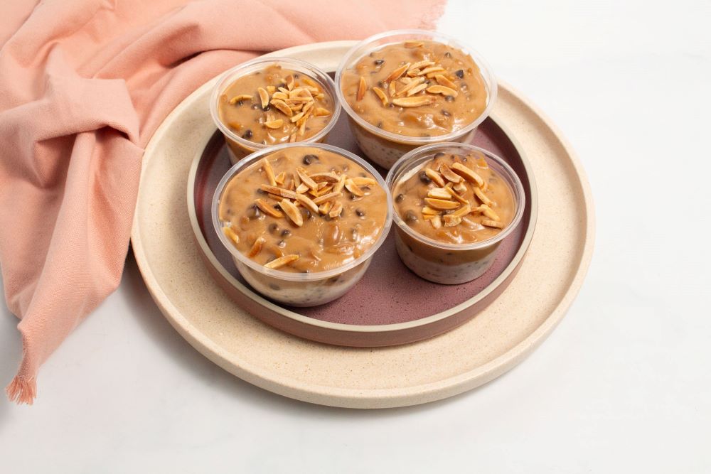 Butterscotch & Almond Overnight Oats — Salt Wind Catering