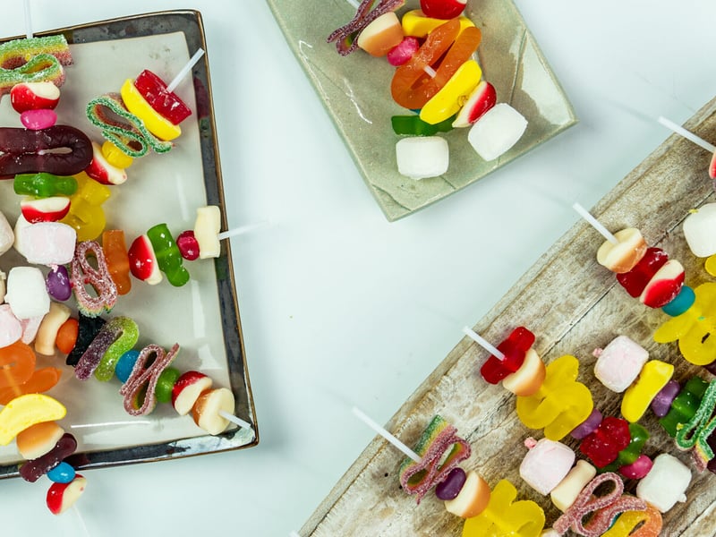 Candy Kebabs: Salt Wind Catering