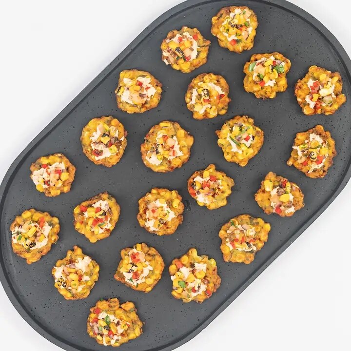 Chipotle Chicken Corn Fritters — Salt Wind Catering