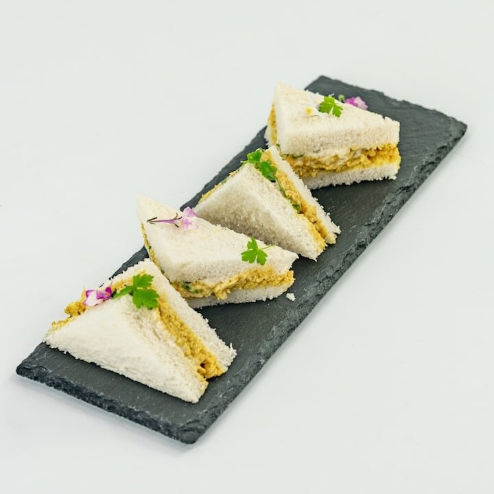 Coronation Chicken Sandwiches — Salt Wind Catering