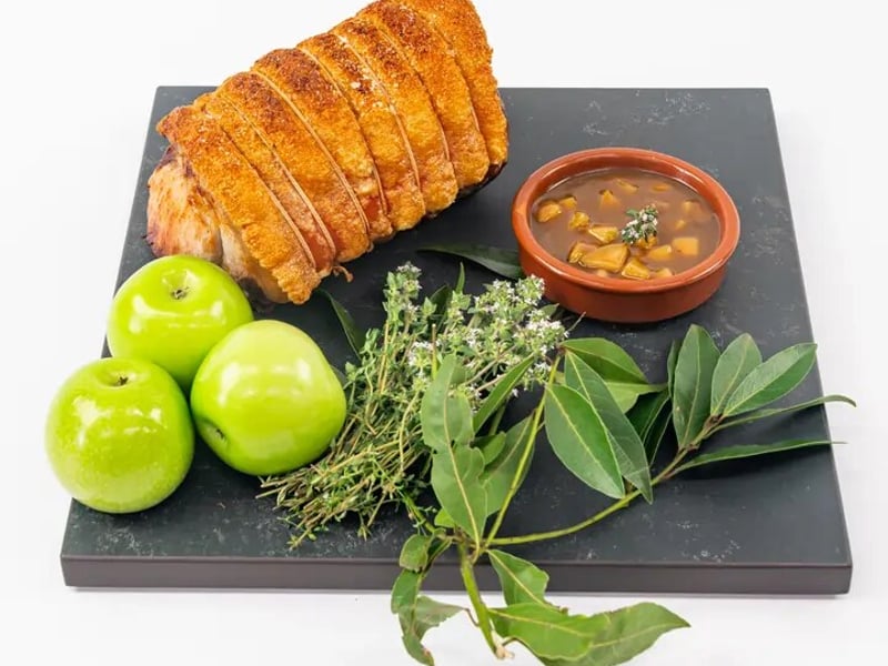 Crisp Roasted Pork Loin — Salt Wind Catering