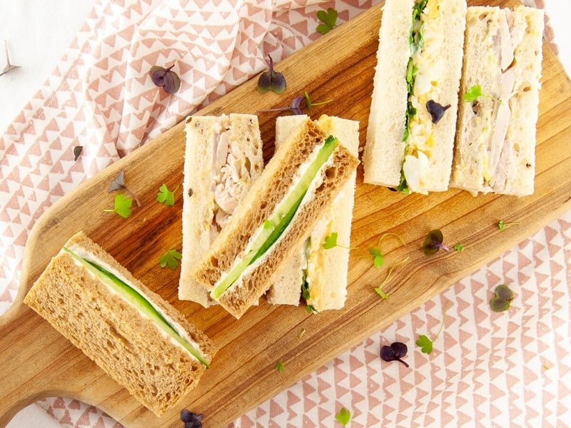 Finger Sandwiches — Salt Wind Catering