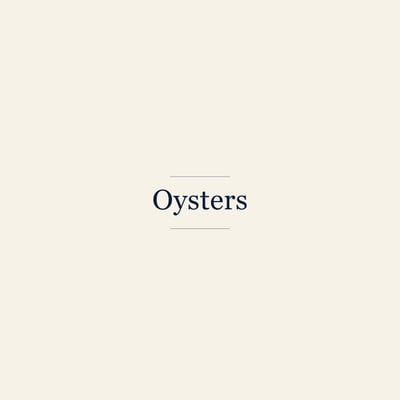 Porthilly Oysters, 12 oysters