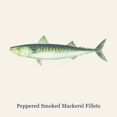 Peppered Smoked Mackerel Fillets