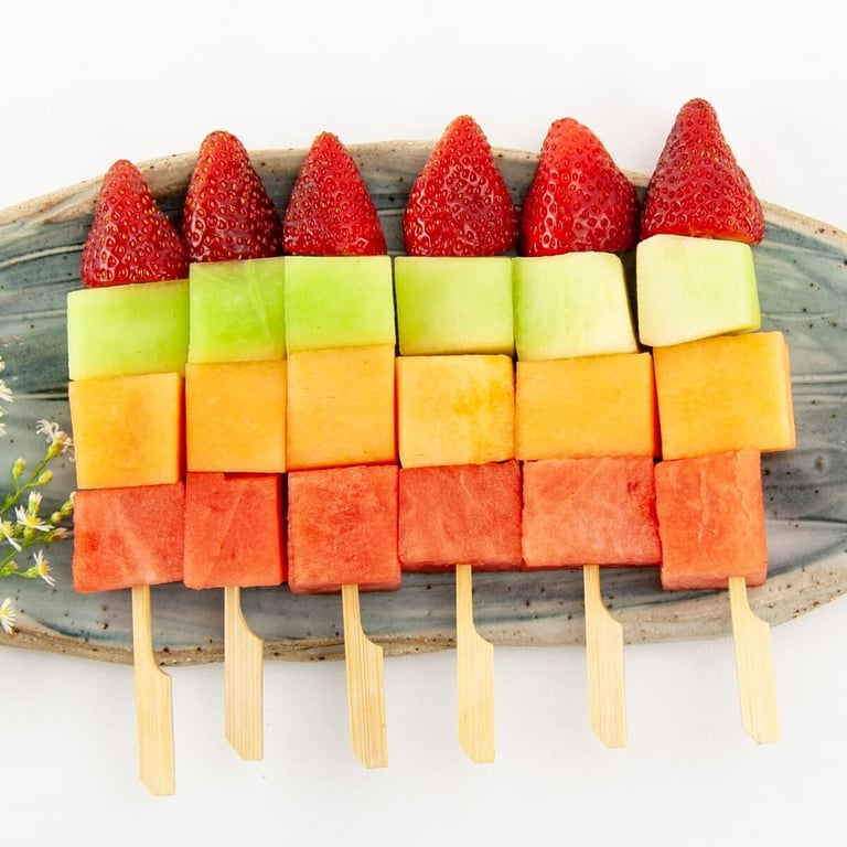 Fruit Skewers — Salt Wind Catering