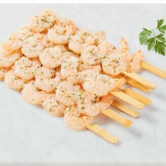 Garlic Prawn Skewers — Salt Wind Catering