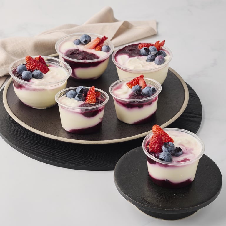 Greek Yoghurt with Berry Compote — Salt Wind Catering