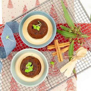Individual Christmas Puddings — Salt Wind Catering