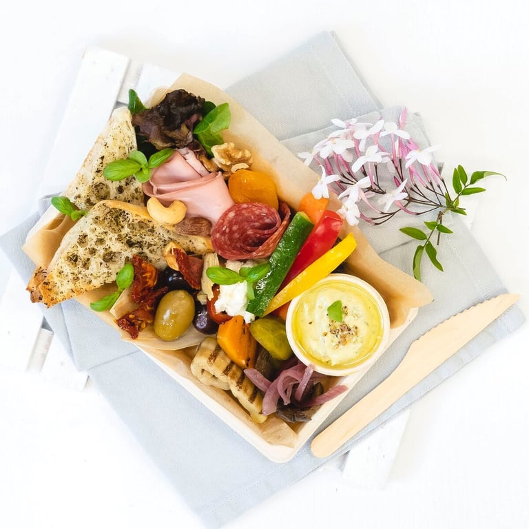 Individual Grazer Box — Salt Wind Catering