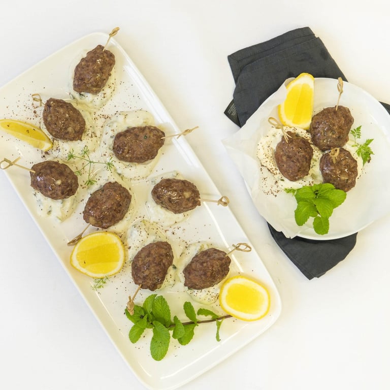 Lamb & Mint Kofta — Salt Wind Catering