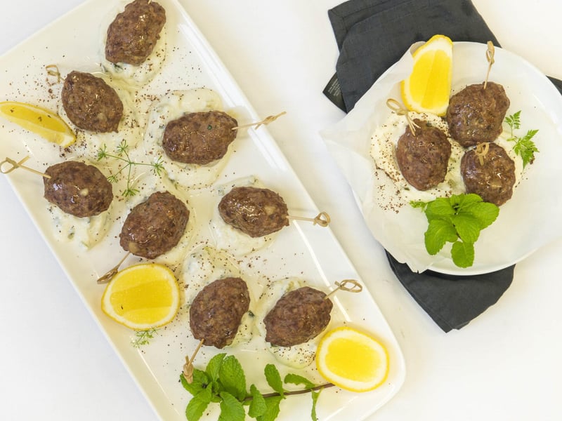 Lamb Seekh Kebabs: Salt Wind Catering