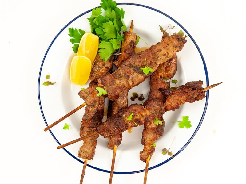 Lamb Souvlaki Skewers — Salt Wind Catering