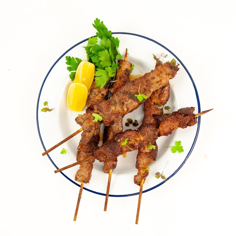 Lamb Souvlaki Skewers