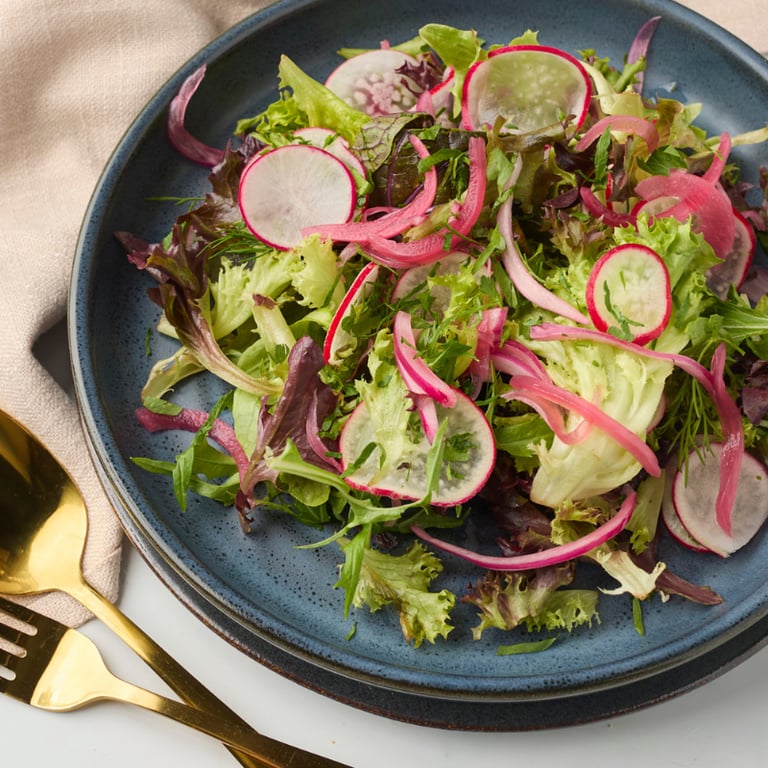 Leafy Greens Salad — Salt Wind Catering