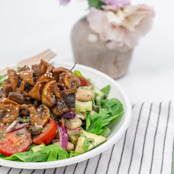 Mediterranean Bean Bowl — Salt Wind Catering