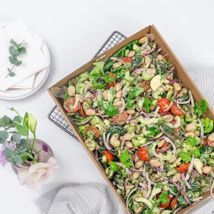 Mediterranean Bean Platter — Salt Wind Catering