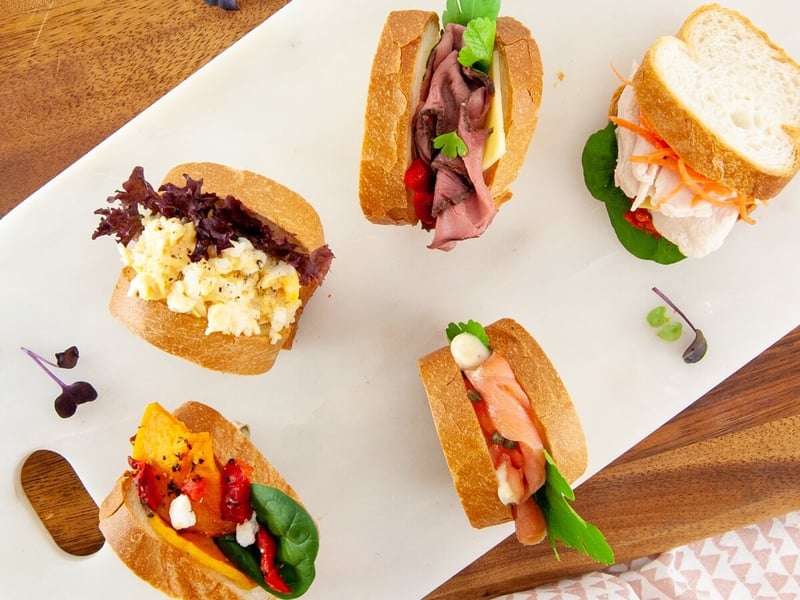 Mini Baguettes — Salt Wind Catering