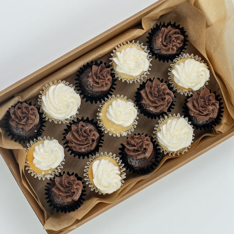 Mini Cupcakes — Salt Wind Catering