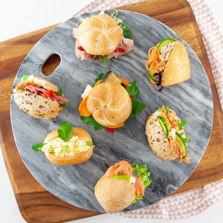 Mini Farmhouse Rolls — Salt Wind Catering