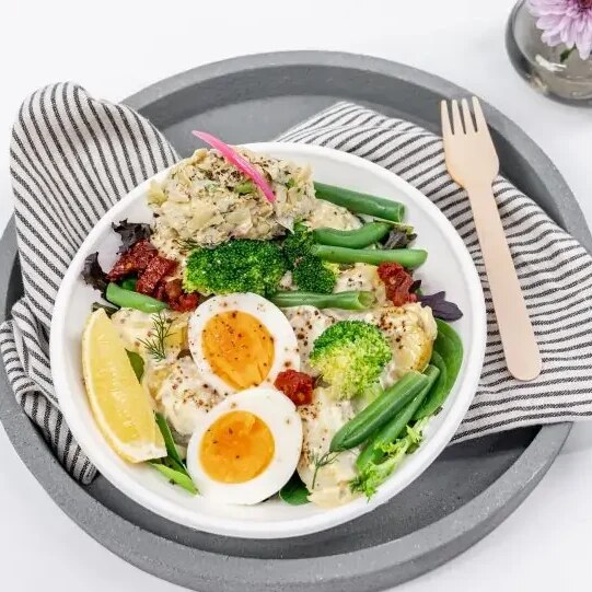 New Potato & Egg Bowl — Salt Wind Catering