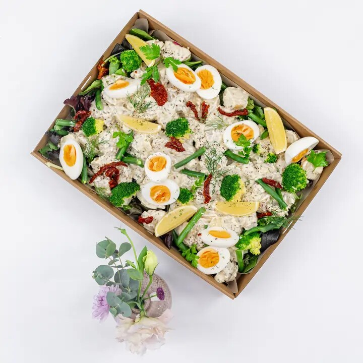 New Potato & Egg Platter — Salt Wind Catering