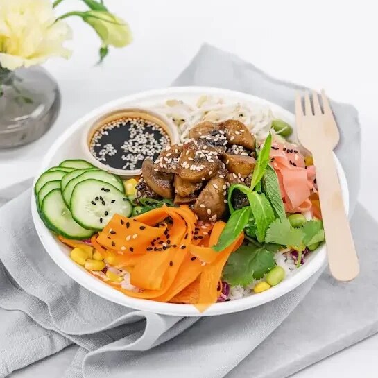 Ponzu Rice Bowl — Salt Wind Catering