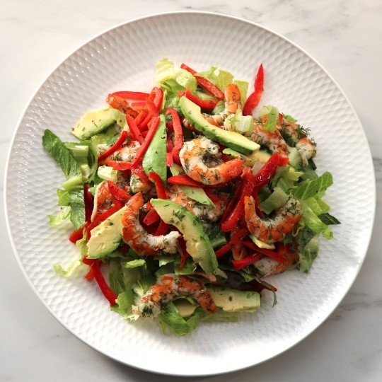 Prawn & Dill Salad — Salt Wind Catering