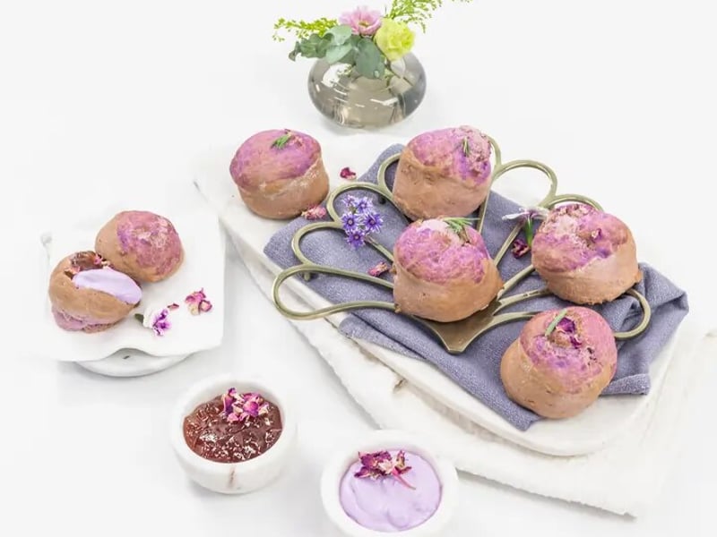 Pride Lavender Scones — Salt Wind Catering