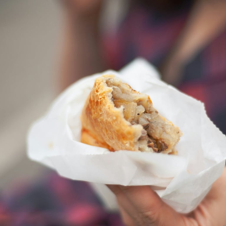 Cornish Cheese & Onion Pasty Box