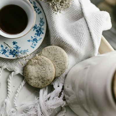 Tea, Coffee & Biscuits Box (Small, Ground Coffee)