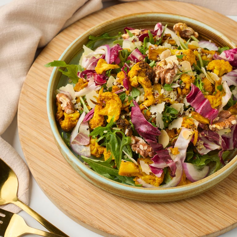 Roasted Cauliflower Salad — Salt Wind Catering