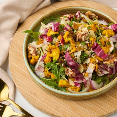 Roasted Cauliflower Salad
