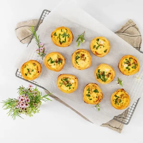Savoury Pastry Tarts — Salt Wind Catering
