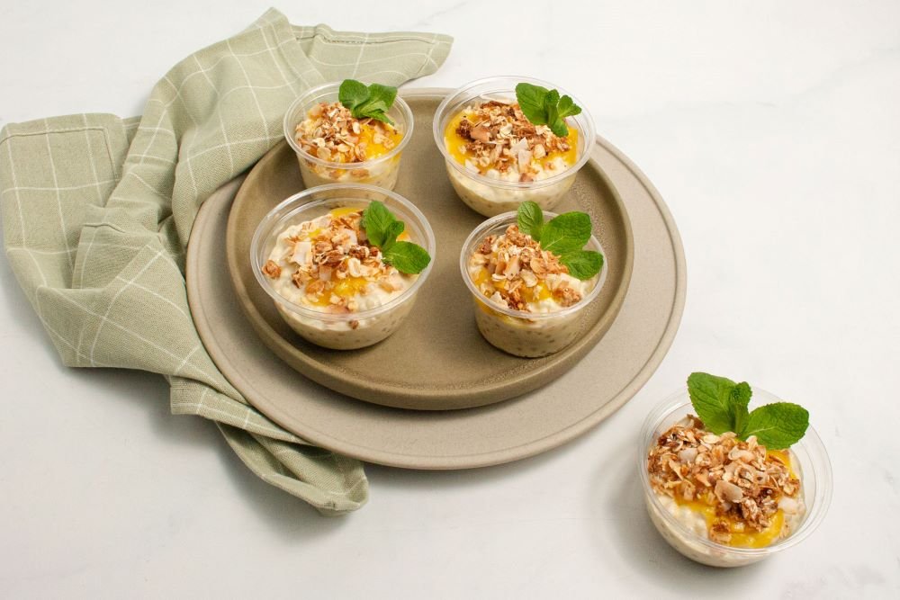 Spiced Mango Tapioca Pudding — Salt Wind Catering