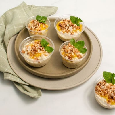 Spiced Mango Tapioca Pudding