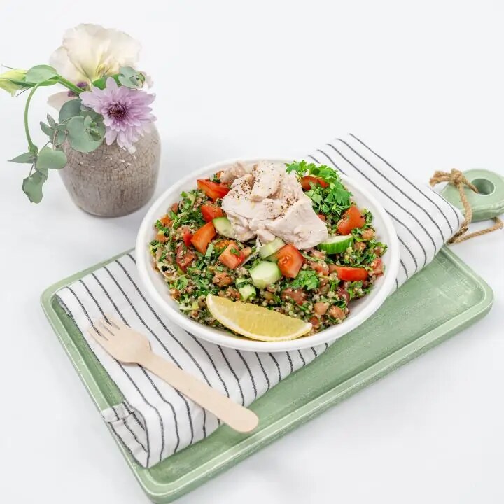 Tabbouleh Bowl — Salt Wind Catering