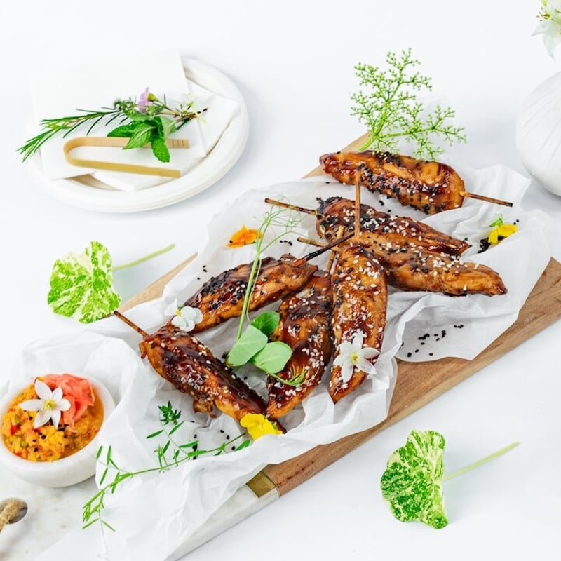 Teriyaki Chicken Skewers