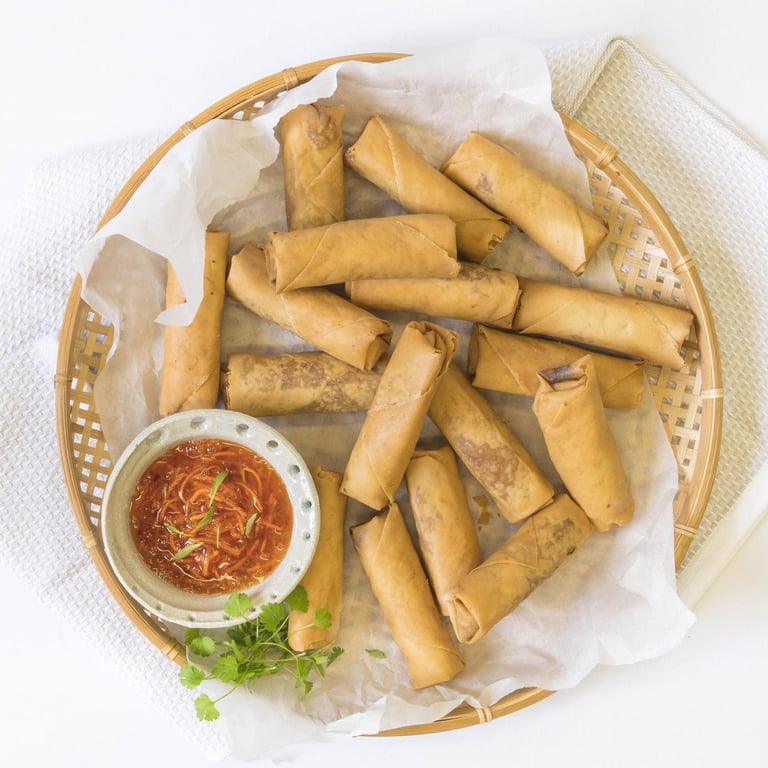 Vegetable Spring Rolls — Salt Wind Catering