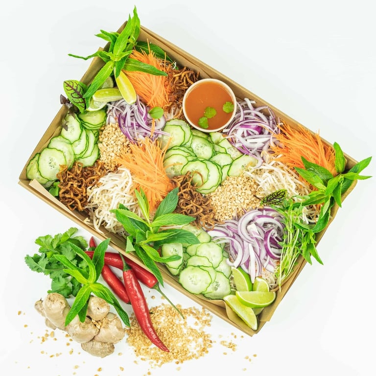 Vietnamese Noodle Platter — Salt Wind Catering