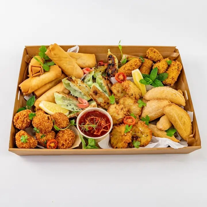 Warm Vegan Platter — Salt Wind Catering