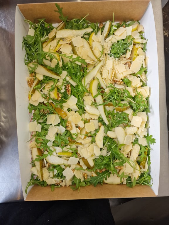 Fresh salad platter for vegan catering