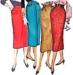 Fifties skirts