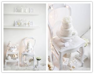 Inspiration Shoot: Winter White Dessert Table 4