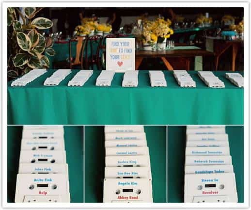 Fun Escort Card Ideas 12